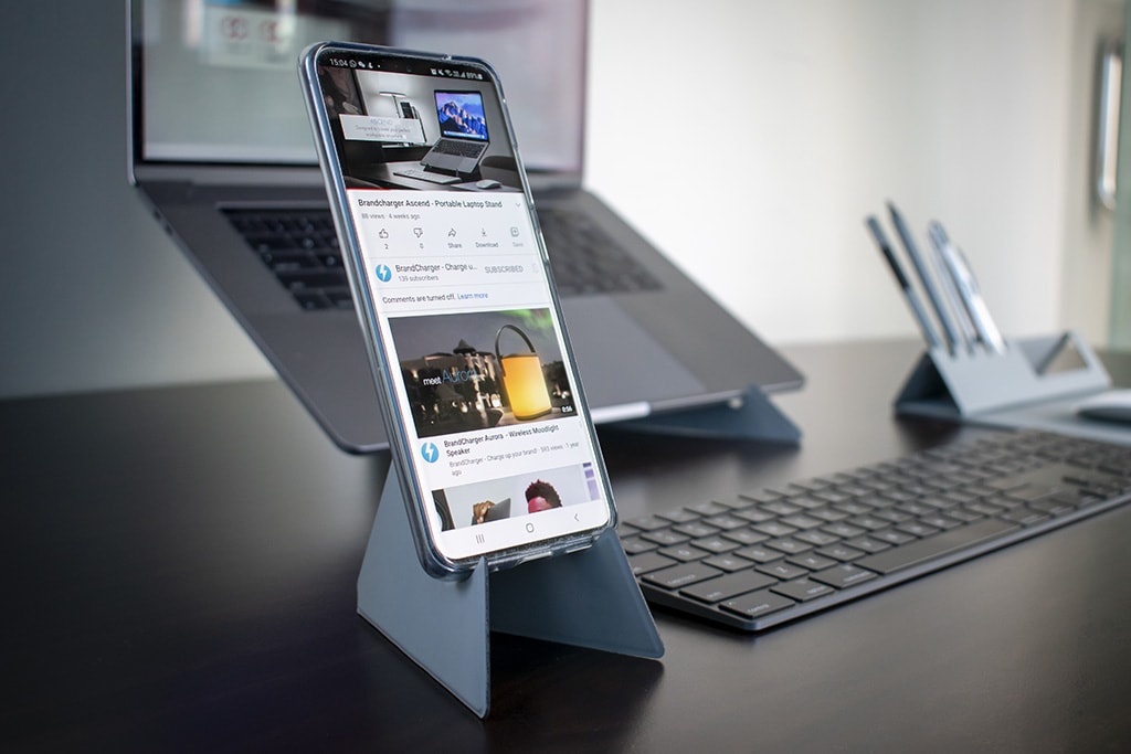 Support de téléphone pliable