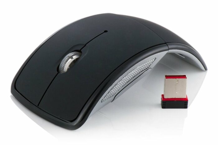 Souris sans fil pliable