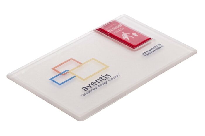 Carte USB transparente