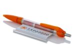 Stylo publicitaire bannière transparent