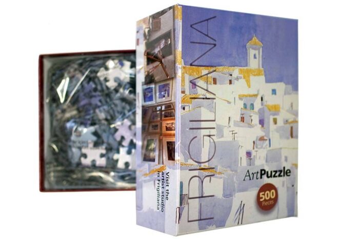 Puzzle personnalisé en boîte