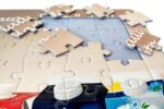 Puzzle personnalisé avec cadre