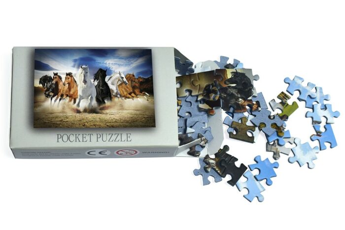 Puzzle de poche personnalisé