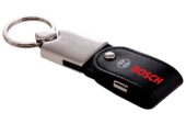 Clé USB métal avec protection cuir