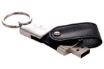 Clé USB métal avec protection cuir