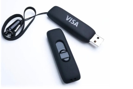 Clé USB avec finition en caoutchouc