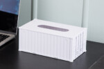 Porte-serviettes en forme de conteneur