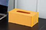 Porte-serviettes en forme de conteneur