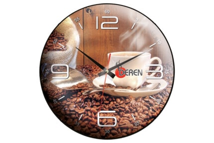 Horloge ronde personnalisable avec photo