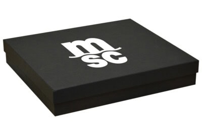 Boîte cadeau en carton avec couvercle