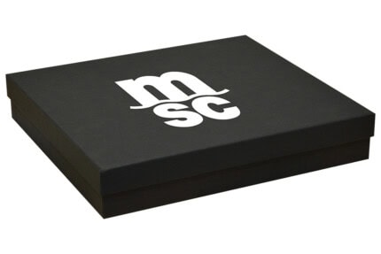 Boîte cadeau en carton avec couvercle