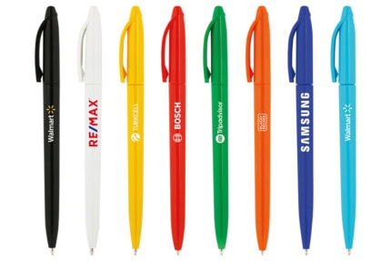Stylo publicitaire coloré