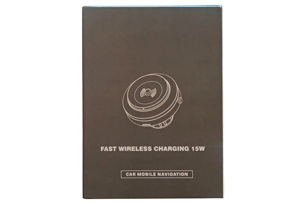 Support Téléphone avec Aspiration Automatique et Chargeur Sans Fil