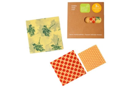 Bee Wraps Végans - Lot de 3