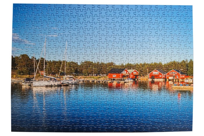 Puzzle personnalisé en boîte