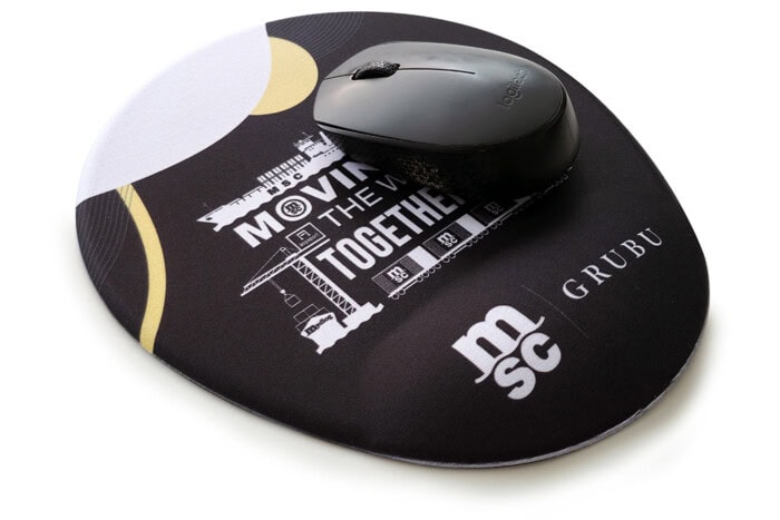 Tapis de souris ergonomique