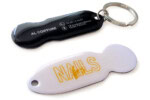 Porte-clés jeton caddie