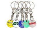 Porte-clés jeton caddie
