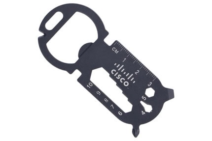 Outil Multifonction Carte 10-en-1 en Acier Inoxydable