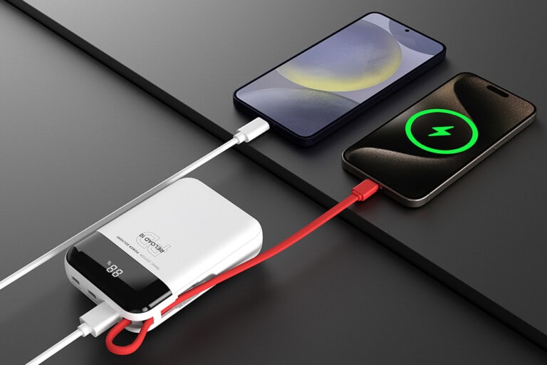 Charge rapide 22,5W avec Power Delivery (PD)