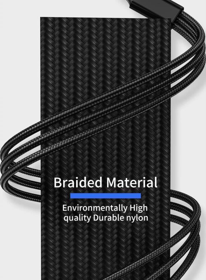 Câble de Charge 5-en-1 avec Technologie PD – 60W