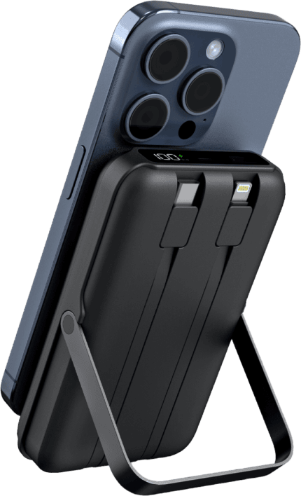 Rechargez tous vos appareils avec un seul accessoire puissant et raffiné