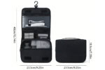 Trousse de Toilette Suspendue Compacte pour le Voyage
