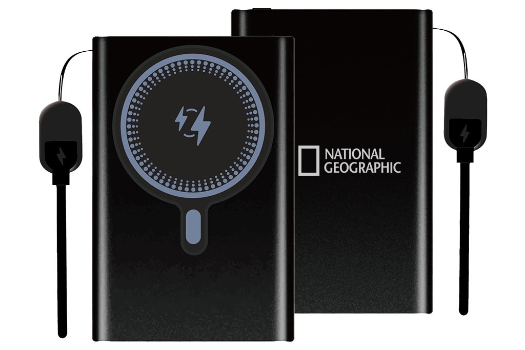 Batterie Externe Sans Fil MagSafe – 20W PD & 15W avec Câble USB-C Intégré Batterie Externe Sans Fil MagSafe – 20W PD & 15W avec Câble USB-C Intégré