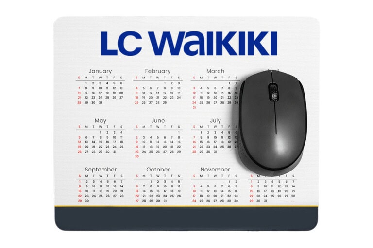 Tapis de souris calendrier