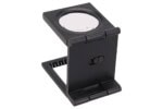 Loupe Métal Pliable 10X avec 2 LED et Échelle