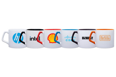 Tasse à Café en Porcelaine avec Anse Confortable