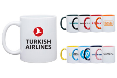 Mug en Porcelaine avec Grande Anse