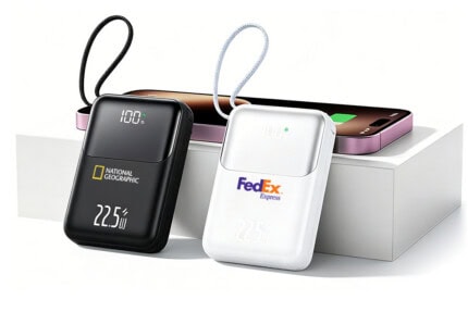 Batterie Externe 20000mAh 22.5W avec Câble USB C Intégré