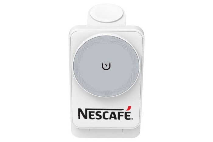 Station de recharge magnétique 3-en-1 pliable avec lumière LED