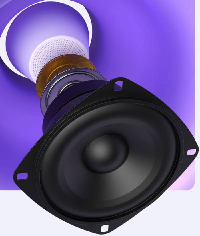Mini enceinte Bluetooth magnétique & support téléphone