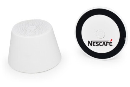 Mini enceinte Bluetooth magnétique & support téléphone