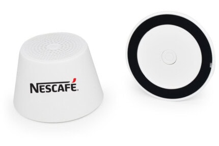 Mini enceinte Bluetooth magnétique & support téléphone