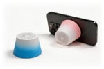 Mini enceinte Bluetooth magnétique & support téléphone
