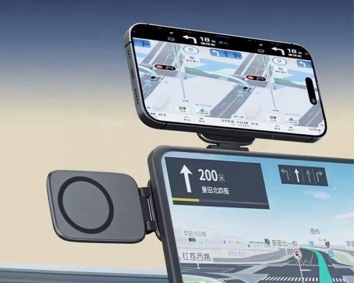 Support Téléphone Voiture Aimanté – Magnétique & Ultra Stable